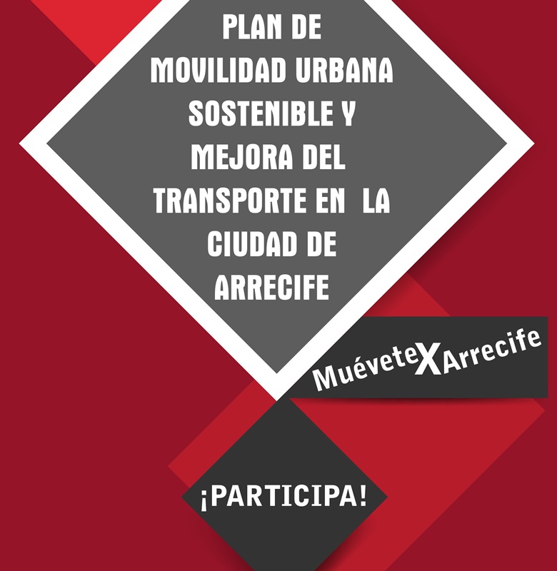 Cartel campaña Muévete por Arrecife Cartel campaña Muévete por Arrecife