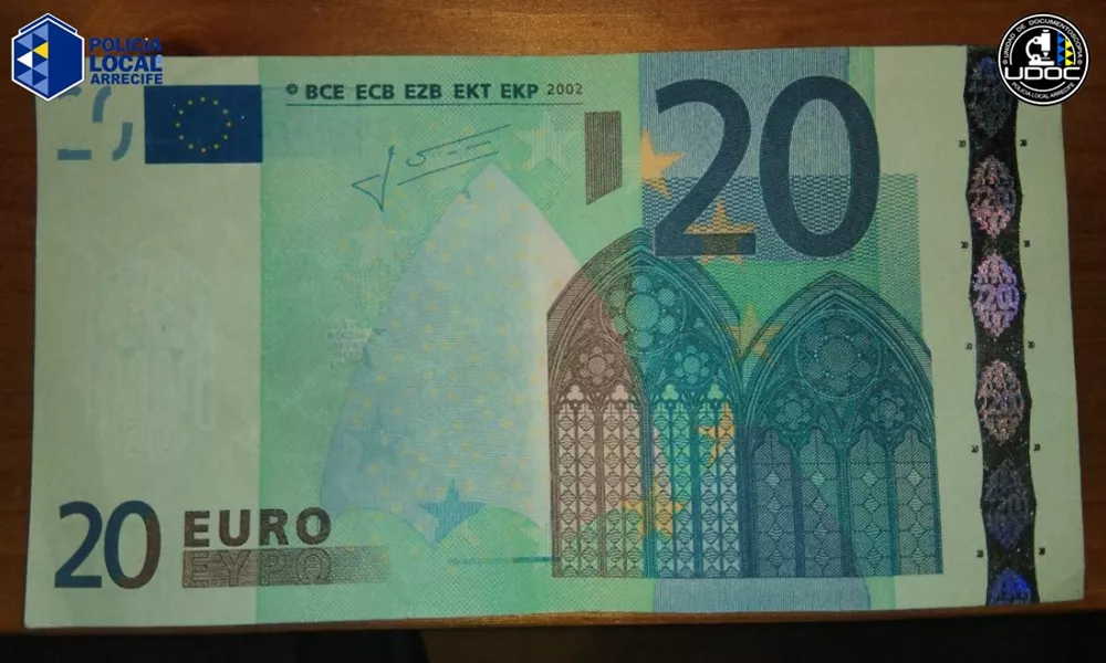 Ojo! billetes de 20 euros falsos en Arrecife - Lancelot Digital
