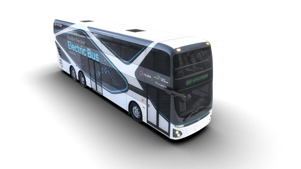 Hyundai presenta una guagua eléctrica de dos pisos Lancelot Digital