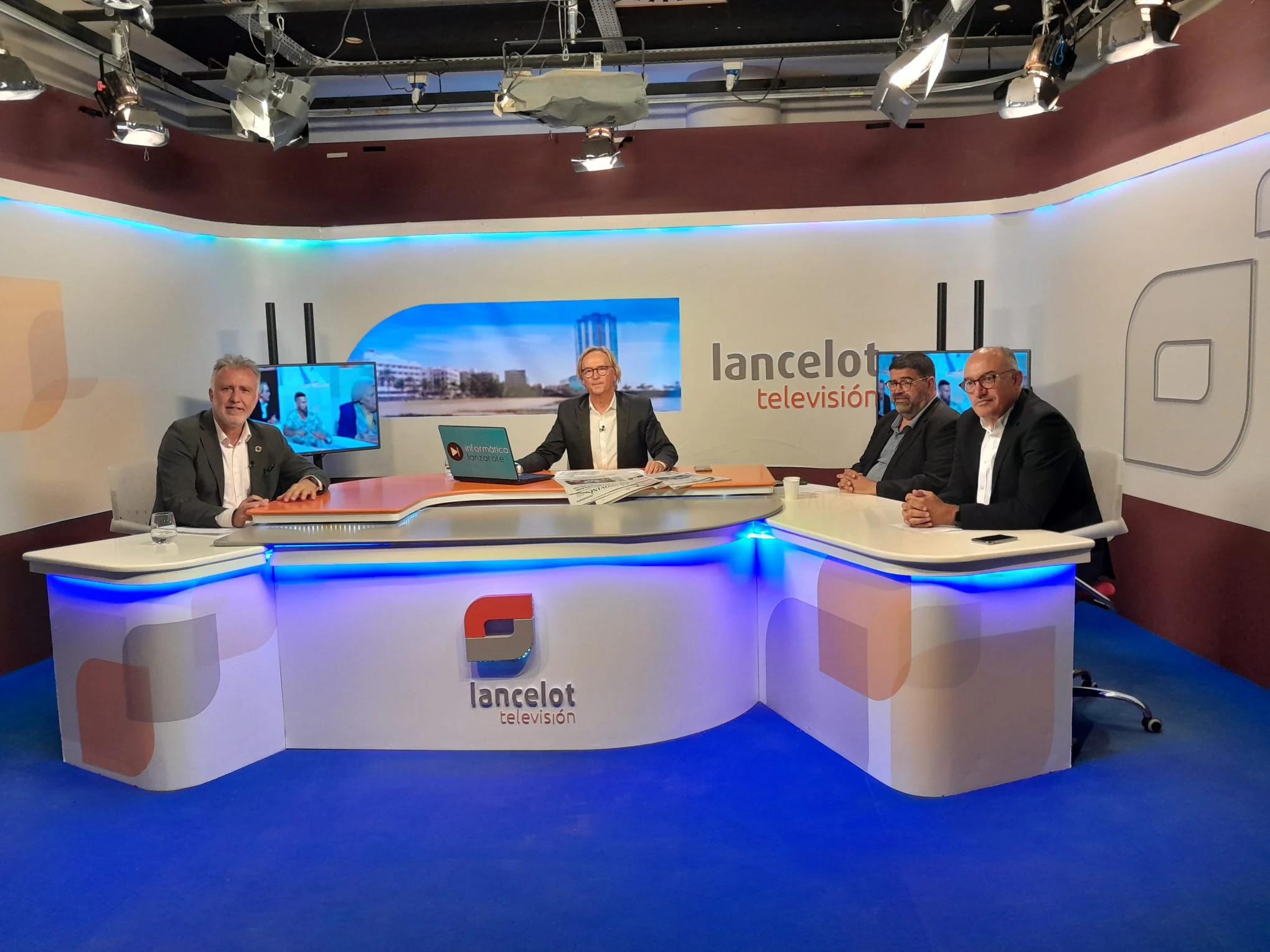 El presidente del Gobierno de Canarias, en Lancelot Televisión ...