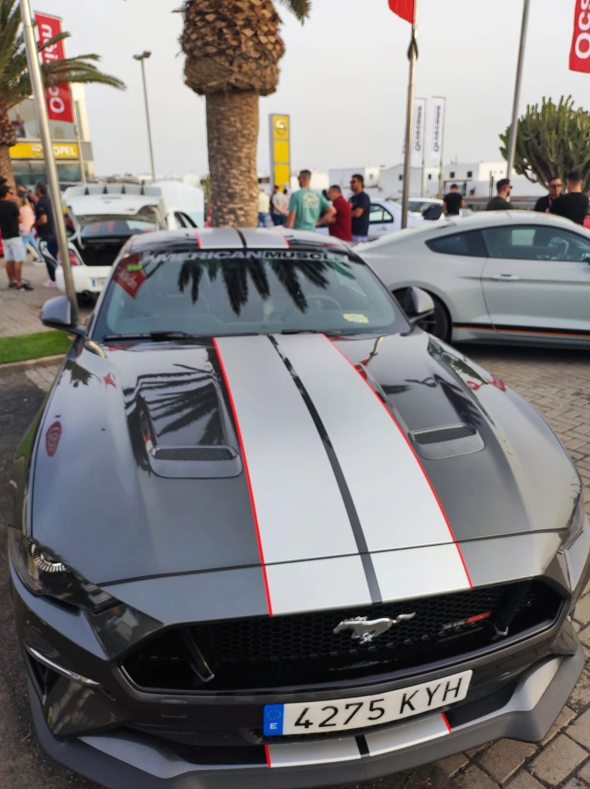 Espectacular concentración de coches en Cabrera Medina Lancelot Digital