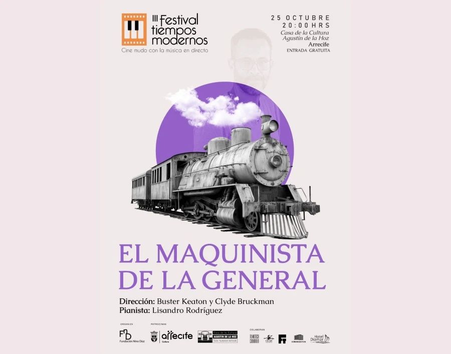 'El Maquinista de la General', este viernes en la Casa de la Cultura