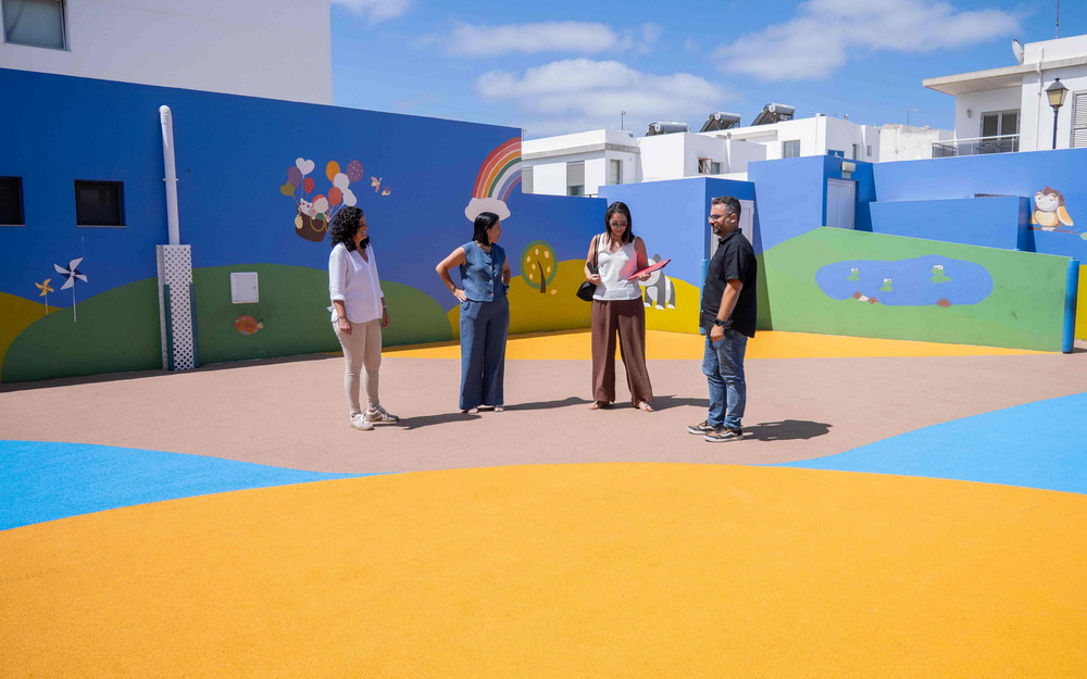 Arrecife continúa con su puesta a punto de los colegios