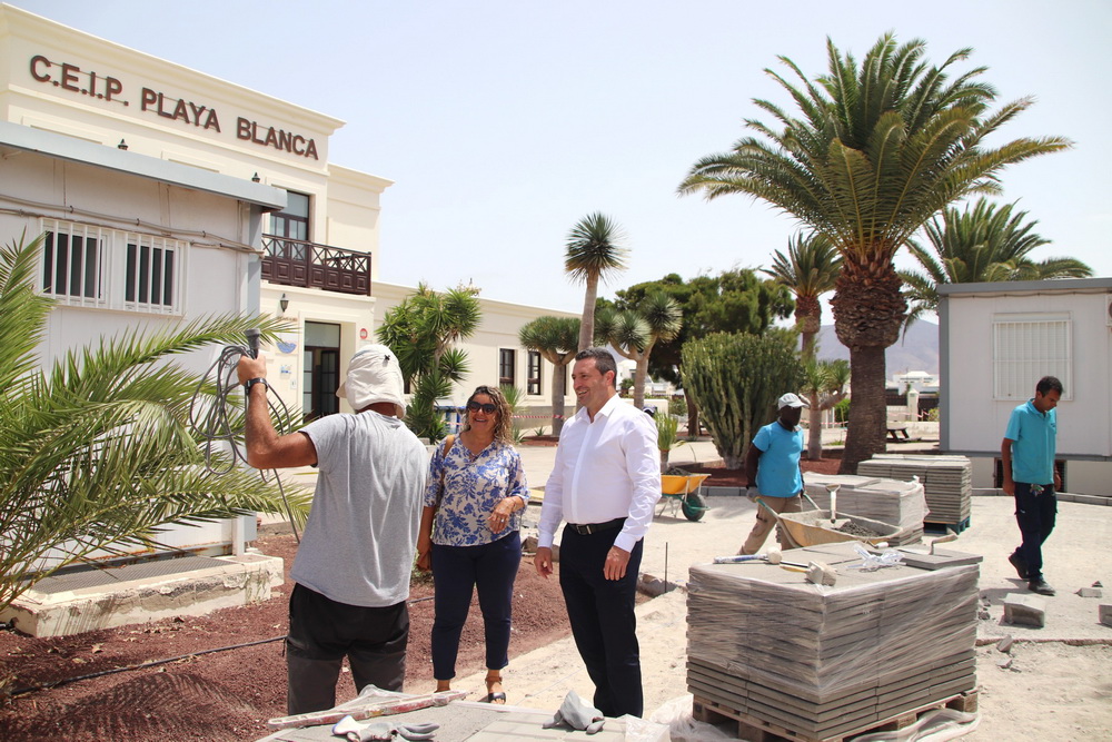 Yaiza invierte 140.000 euros en mejoras en colegios públicos