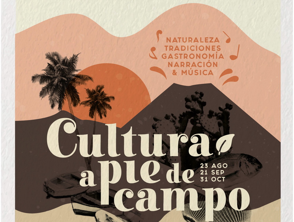 Cartel Cultura a Pie de Campo