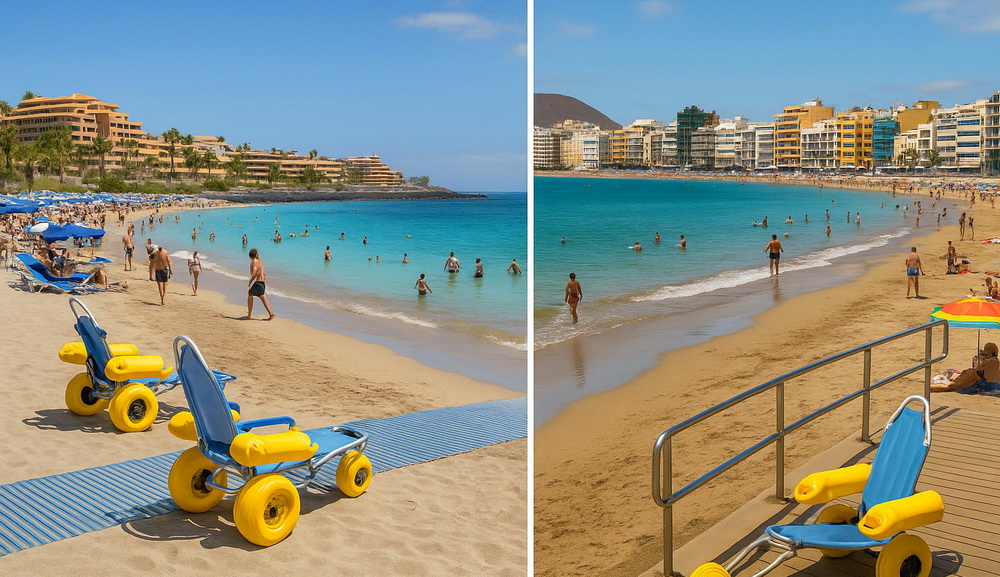 Colas Las Vistas y Las Canteras