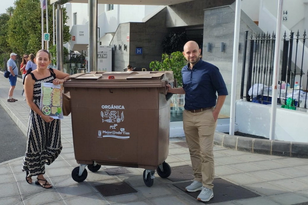Nuevos hoteles en Puerto del Carmen se suman a la recogida de biorresiduos