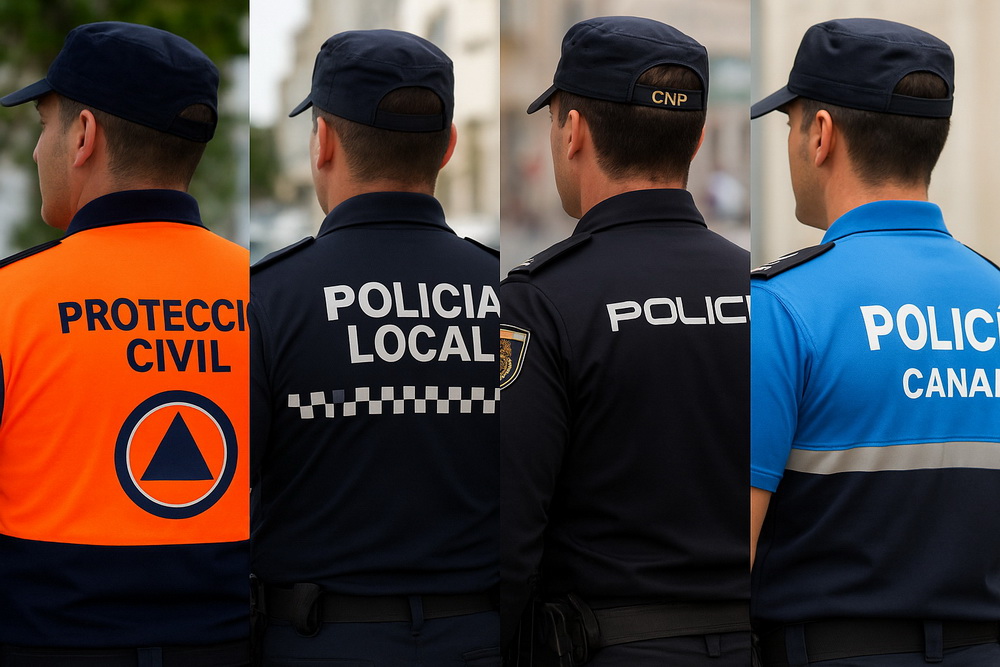 Dispositivo policial San Gines