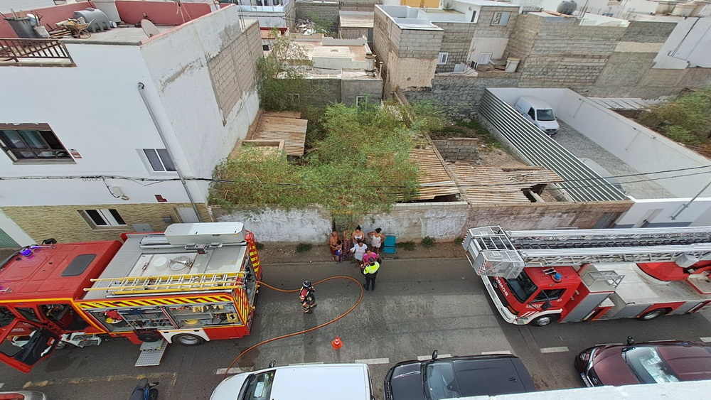 Incendio calle marques de santillana