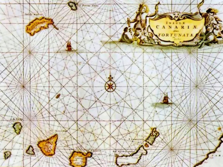 Mapa de las islas