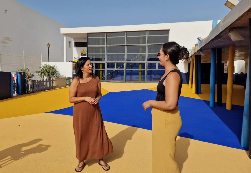 Obras pavimento Escuela infantil