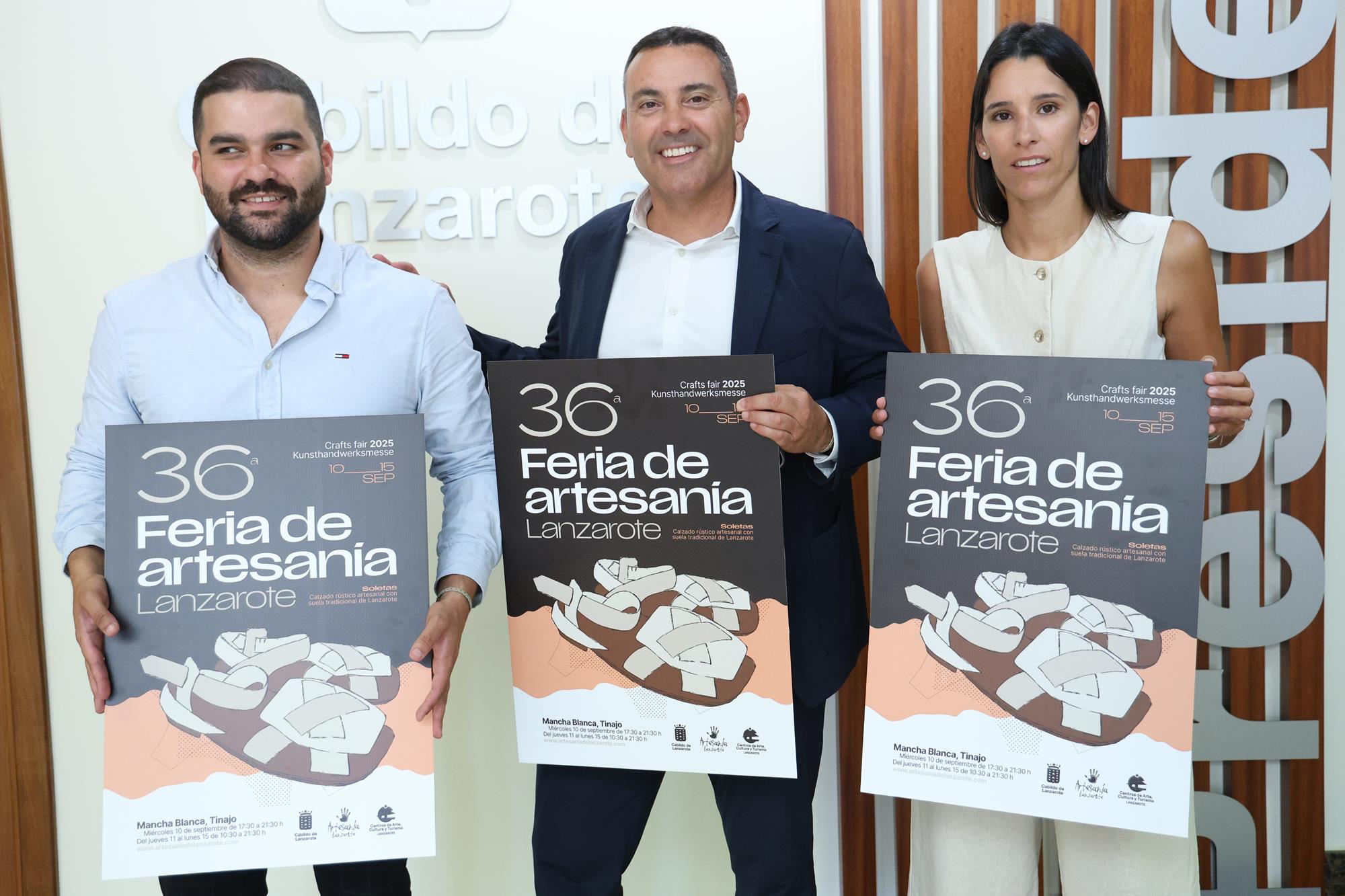 Este será el cartel de la 36ª Feria de Artesanía de Lanzarote