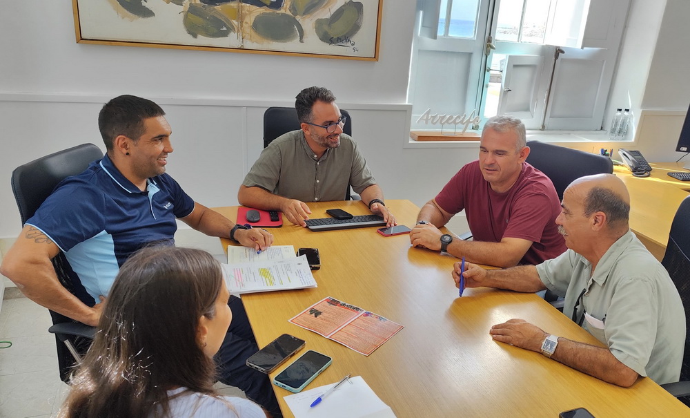 Reunión dispositivo limpieza