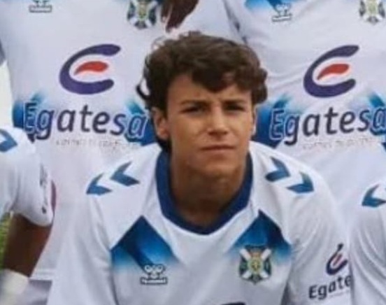 Dani álvarez, jugador del CD Tenerife B