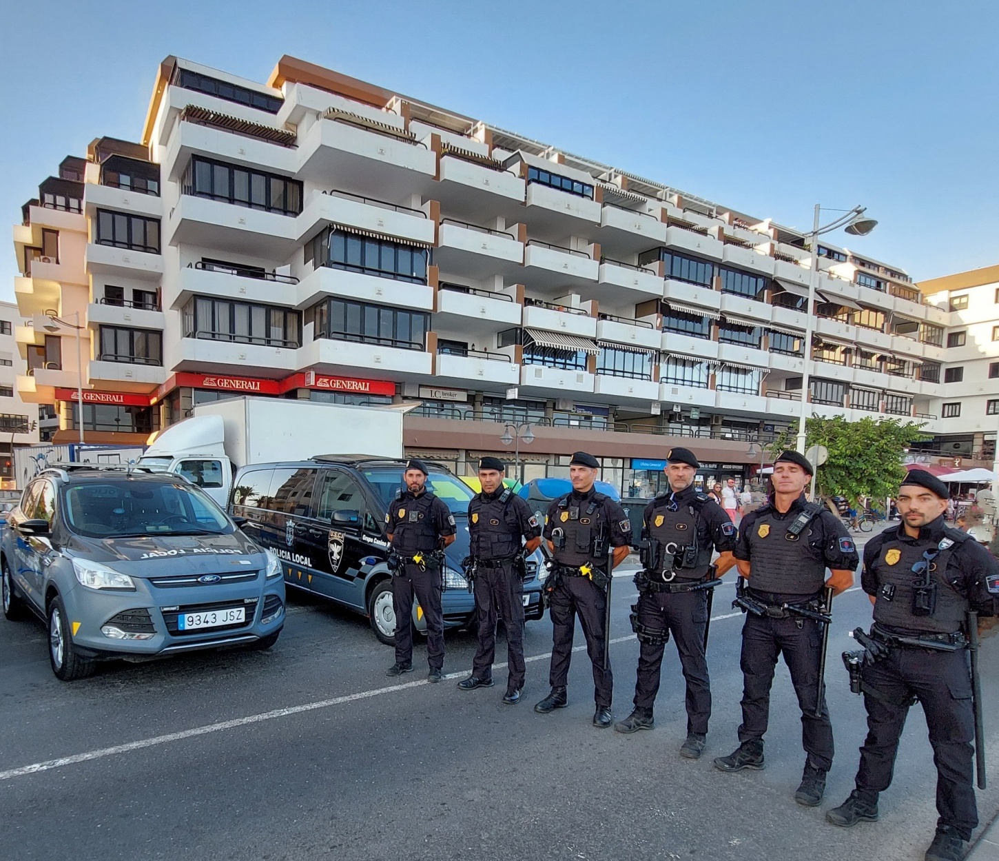 100 efectivos reforzarán la seguridad durante el fin de semana grande de los Sangineles