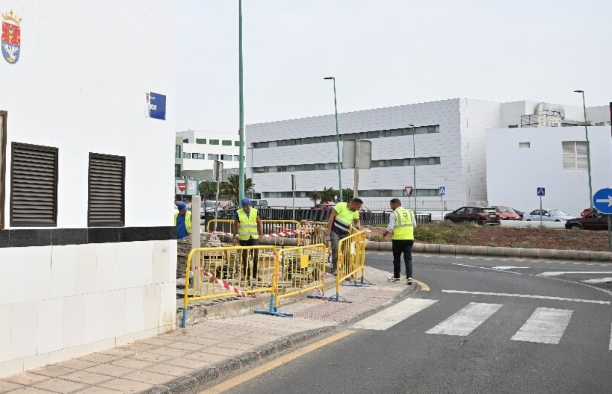 mejoras en calles de Argana Baja mejoras en calles de Argana Baja
