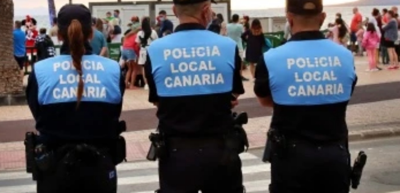 POlicía local de Arrecife seguridad