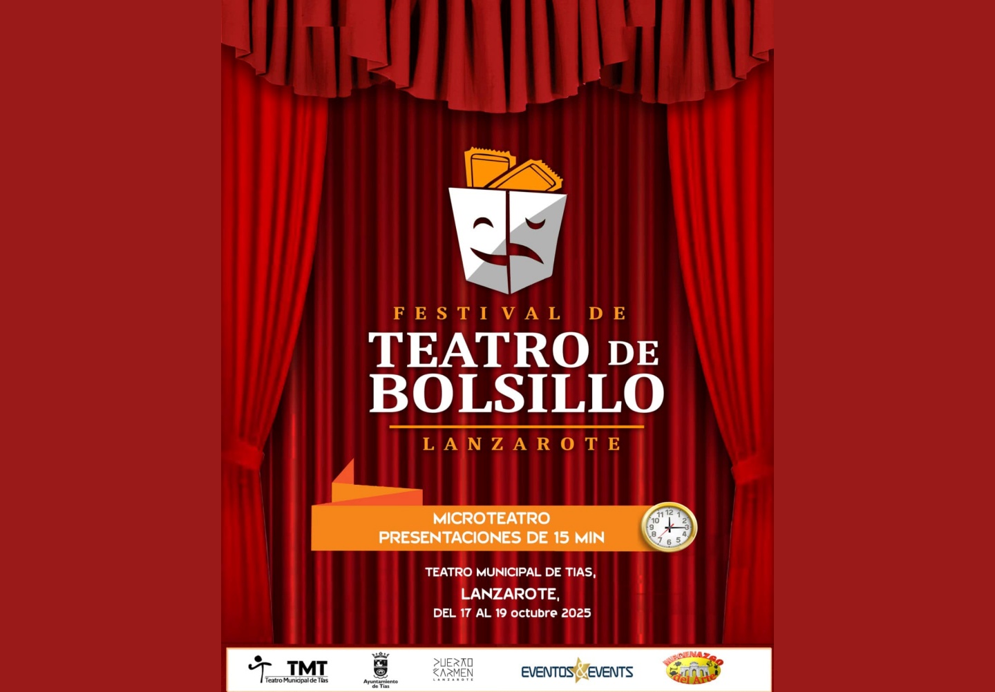 En octubre, el Festival Internacional de Teatro de Bolsillo vuelve a Tías