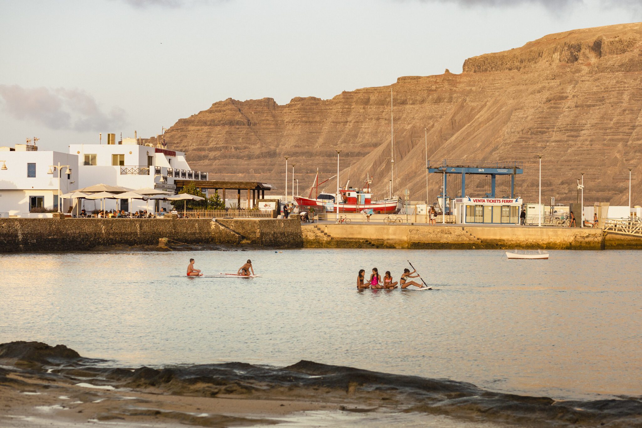isla de la graciosa calor
