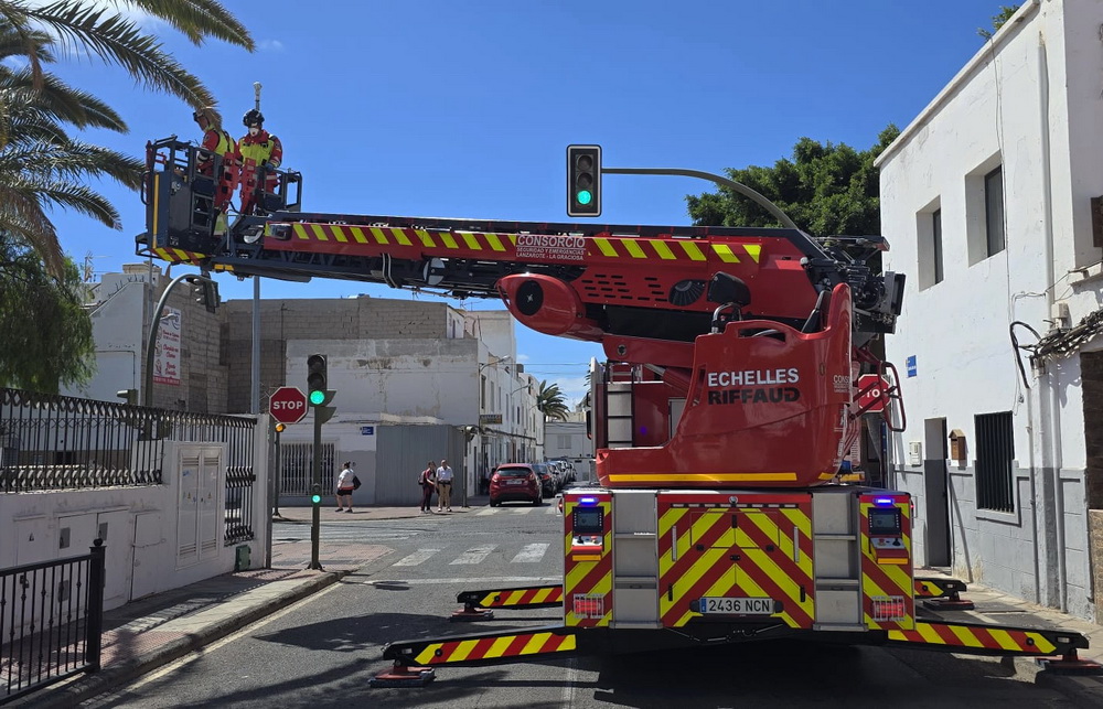 Evacuada persona en Titerroy