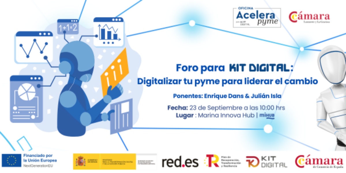 La Cámara de Comercio de Lanzarote y La Graciosa organiza un Foro para Kit Digital sobre IA