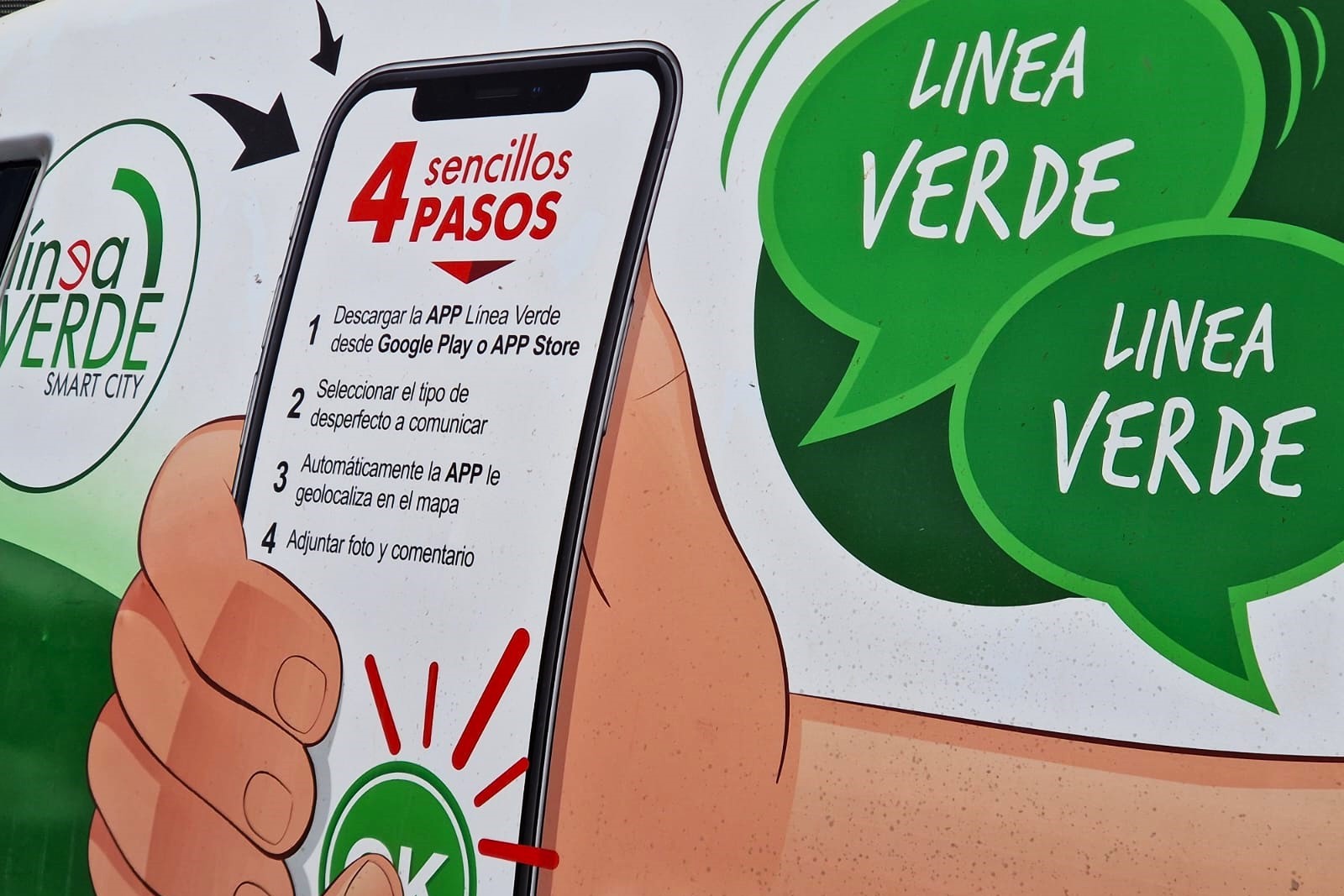 El Ayuntamiento vuelve a poner en marcha este canal gratuito  para mejorar la atención ciudadana y la gestión de incidencias