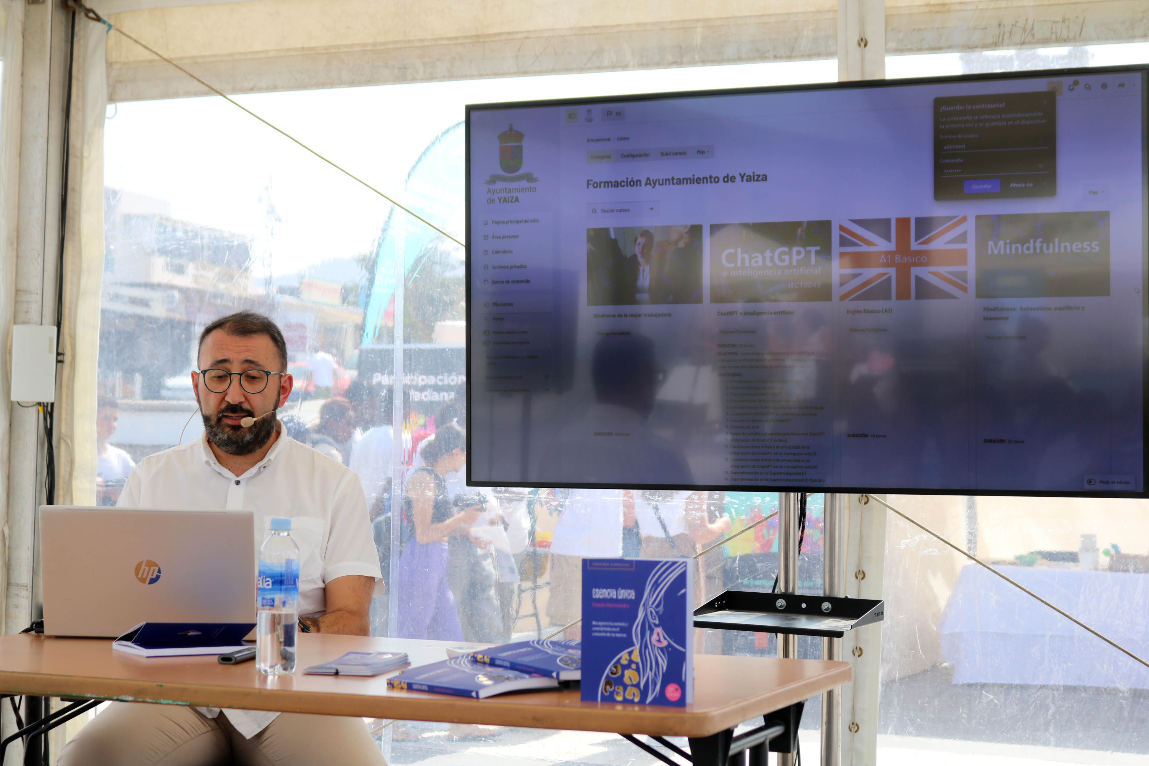 La plataforma de teleformación gratuita de Yaiza cuenta con 70 participantes