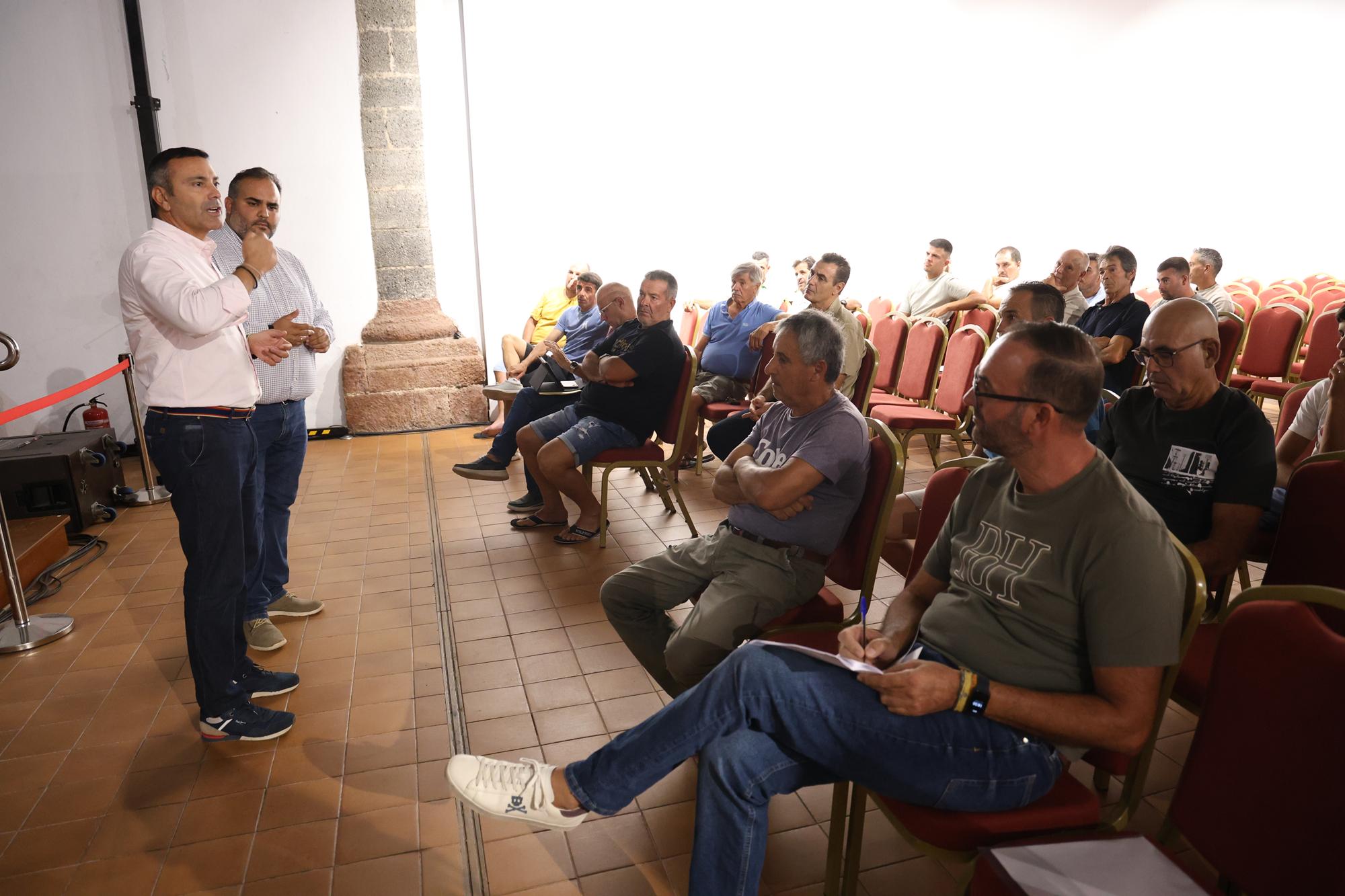 reunión de cazadores