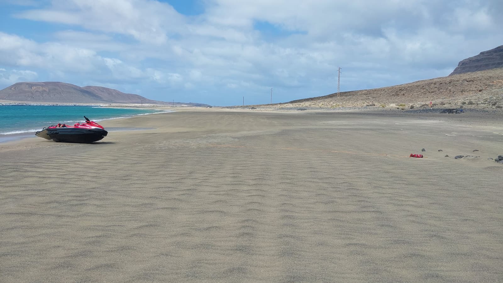 moto de agua senderista