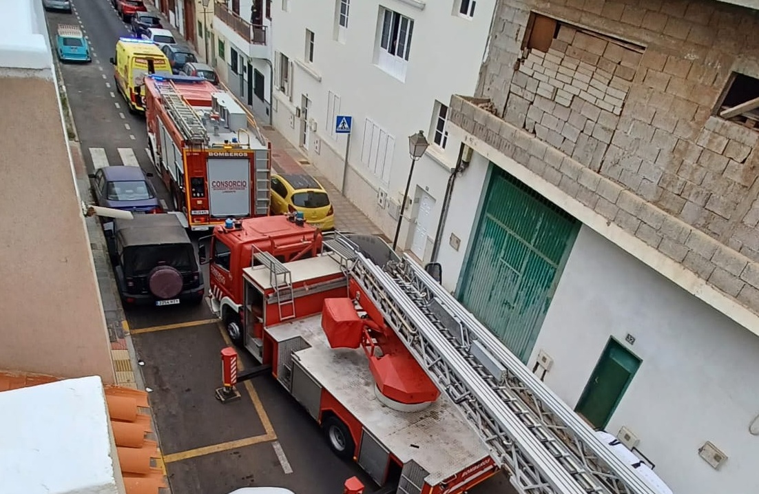 bomberos en Arrecife