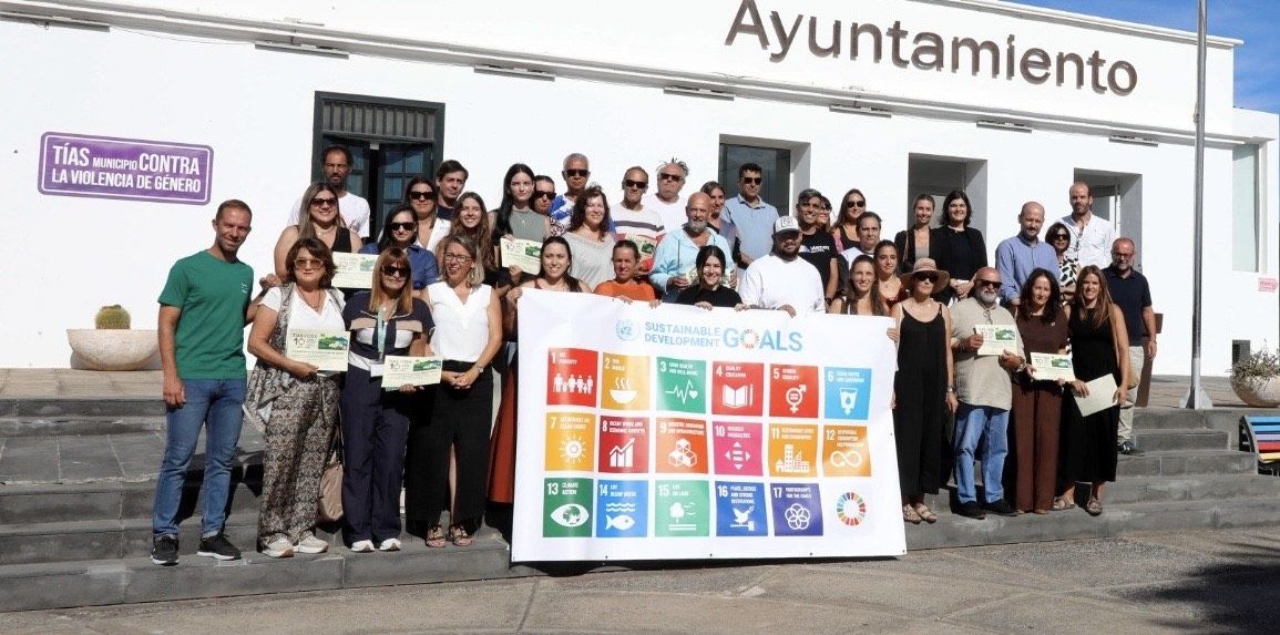 Tías conmemora el 10º aniversario de los Objetivos de Desarrollo Sostenible