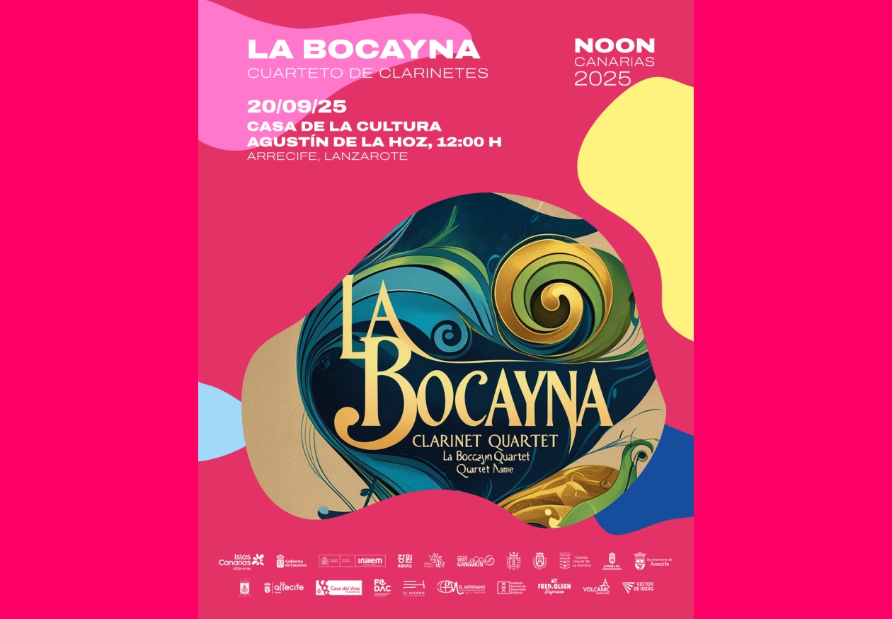 El cuarteto de clarinetes La Bocayna llega a Arrecife