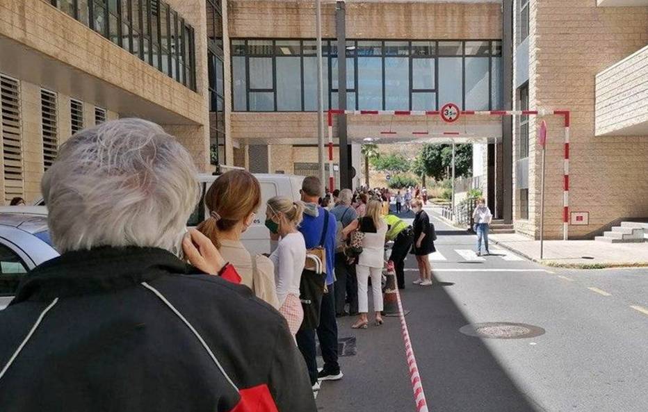 colas hospital negrín gran canaria