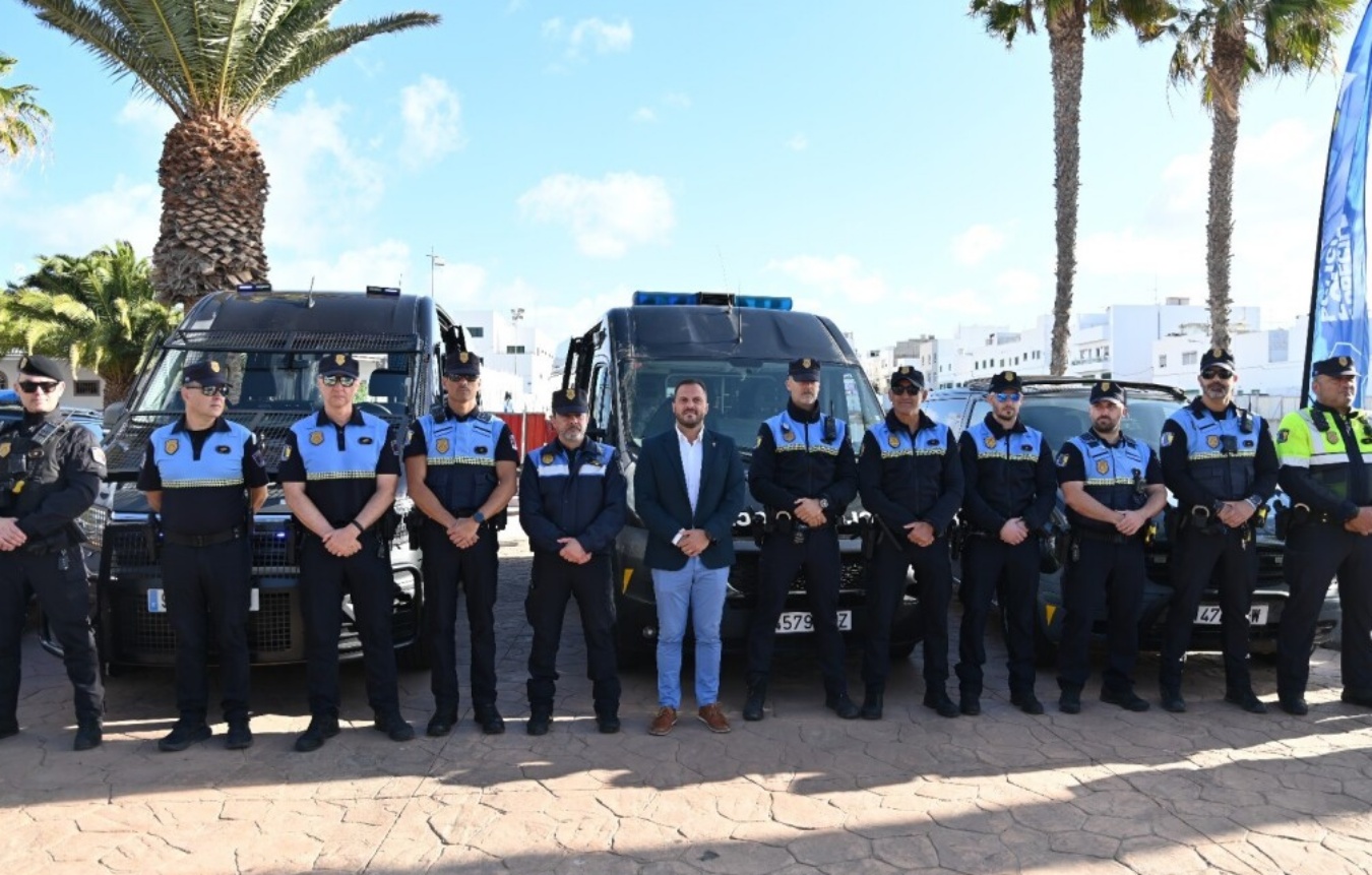 Arrecife contará con ocho nuevos vehículos para la Policía Local por medio millón de euros