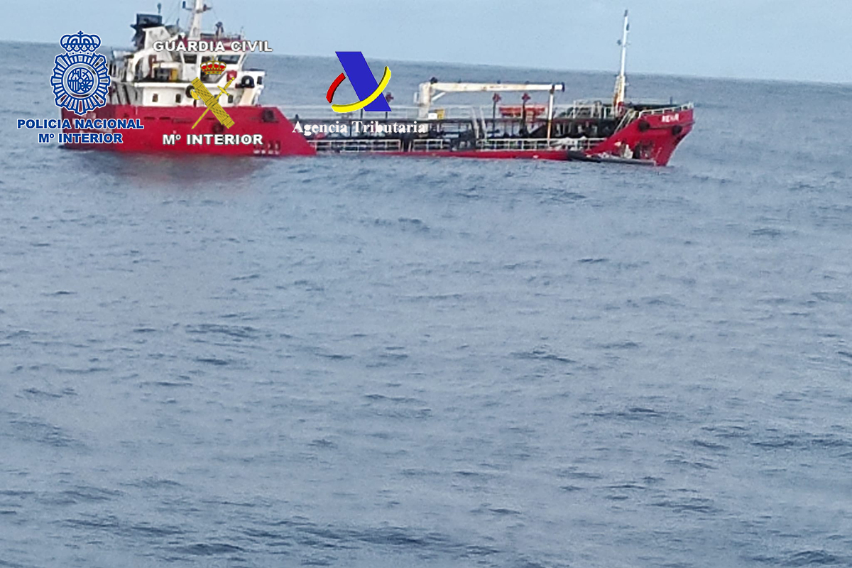 barco con droga a canarias