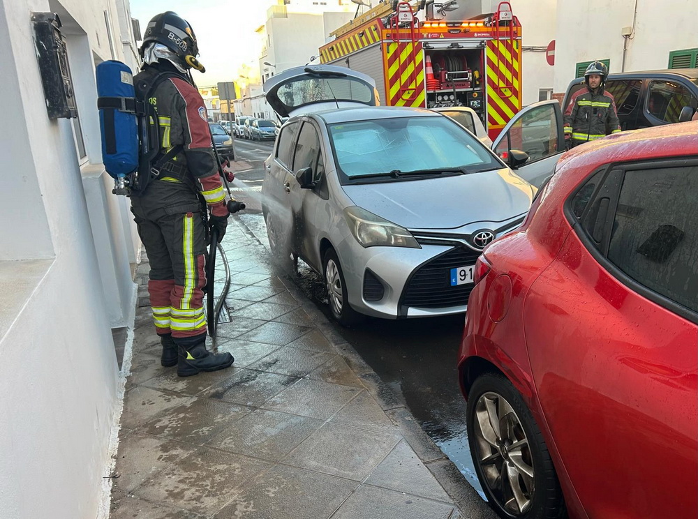 Incendio calle Tinache