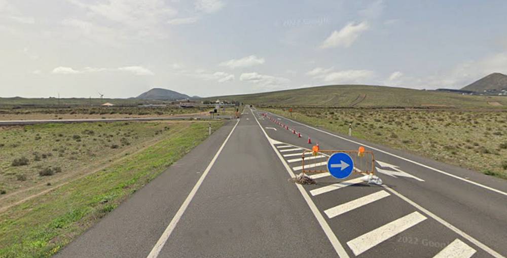 Se retrasa la apertura de la carretera Mozaga–Famara hasta este martes