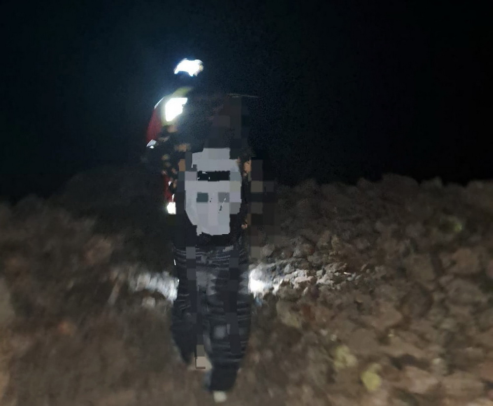 Rescate persona desorientada Haria