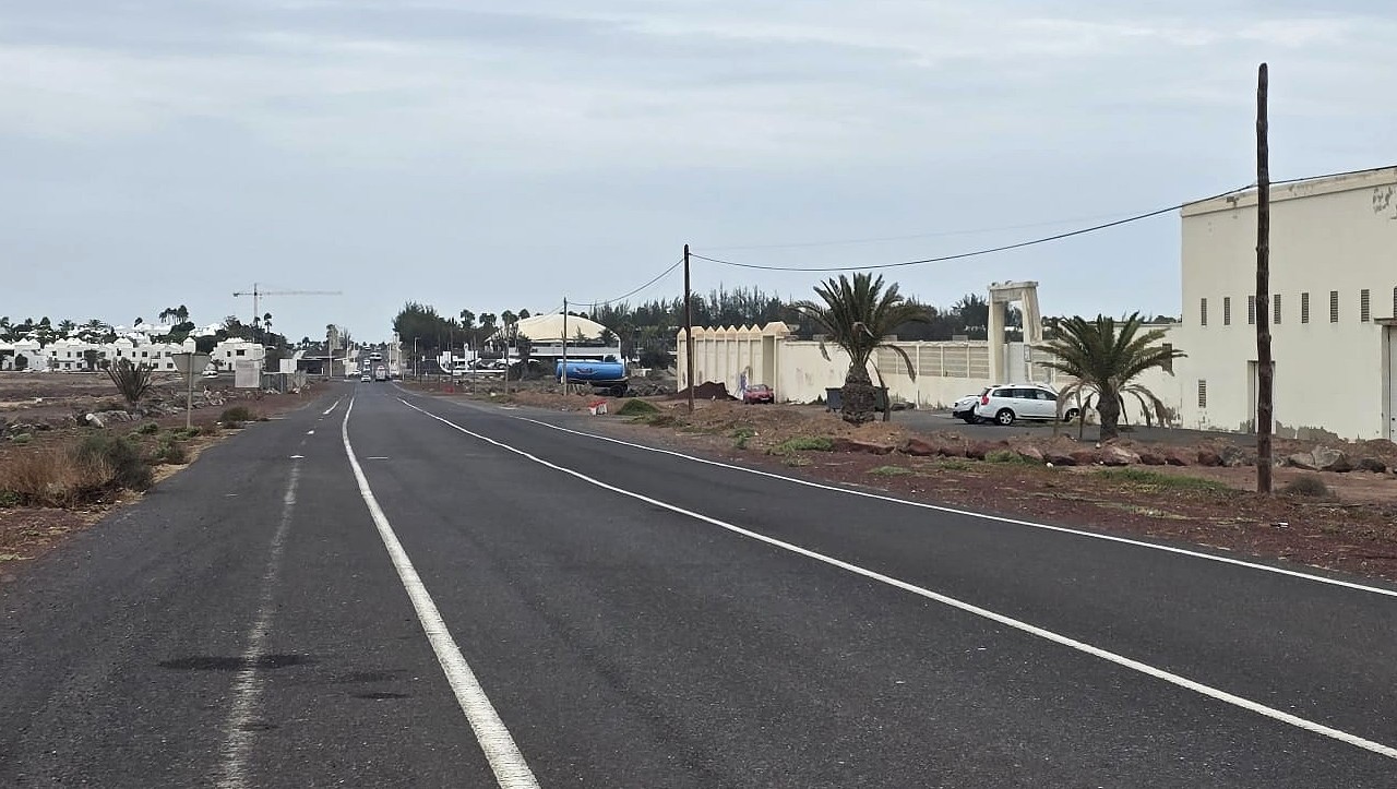 entrada playa Blanca por Femés