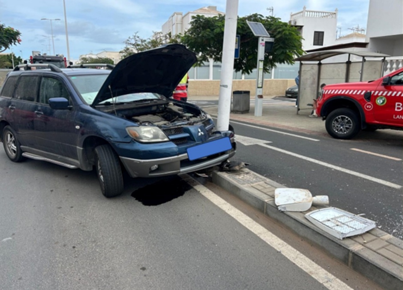 Accidente en Playa Honda