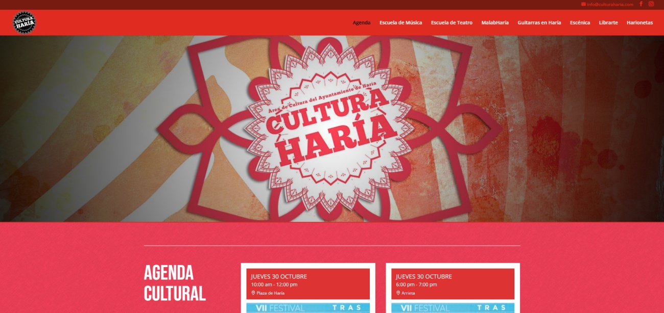 El portal https://www.culturaharia.com/ busca fomentar la participación ciudadana y facilitar el acceso a la información desde cualquier dispositivo