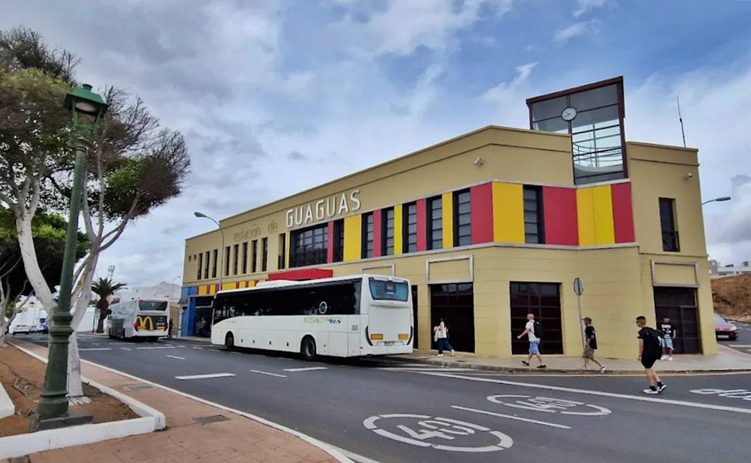 estacion guaguas arrecife