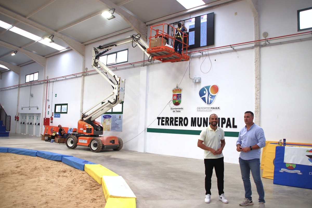 El campo municipal es objeto de varias actuaciones de mantenimiento