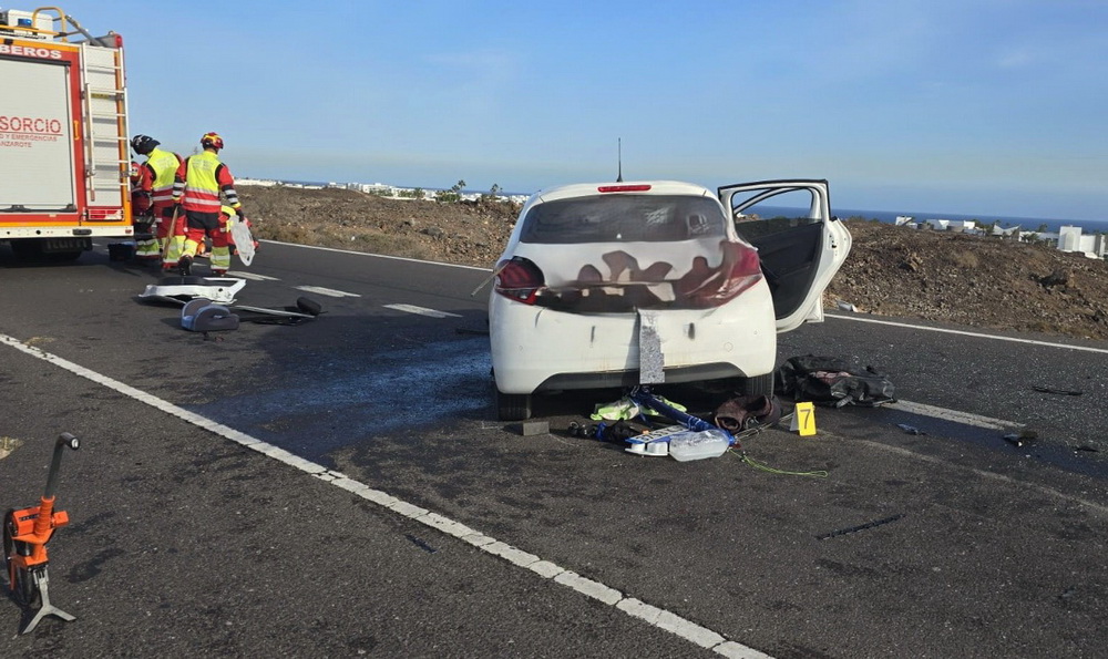 Accidente rancho texas