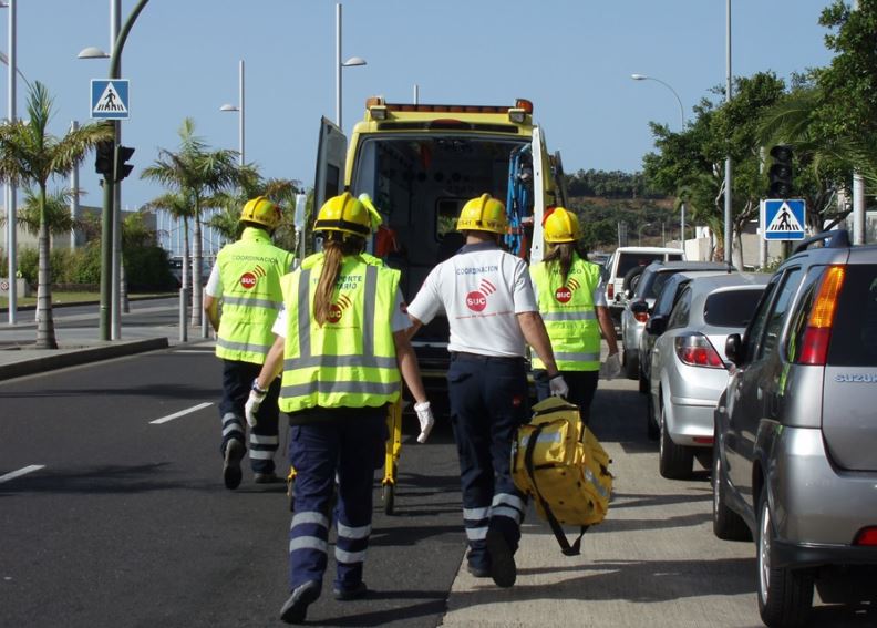 Un peatón herido tras ser atropellado en Tías