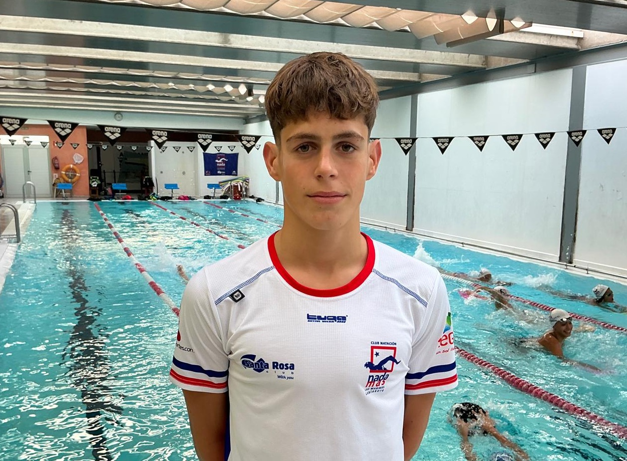 Un joven lanzaroteño convocado con la selección española de natación