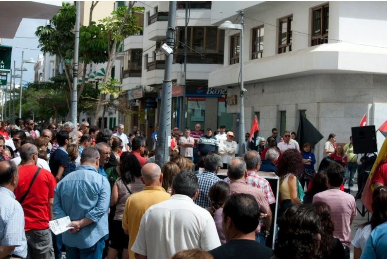 Huelga Lanzarote comercio