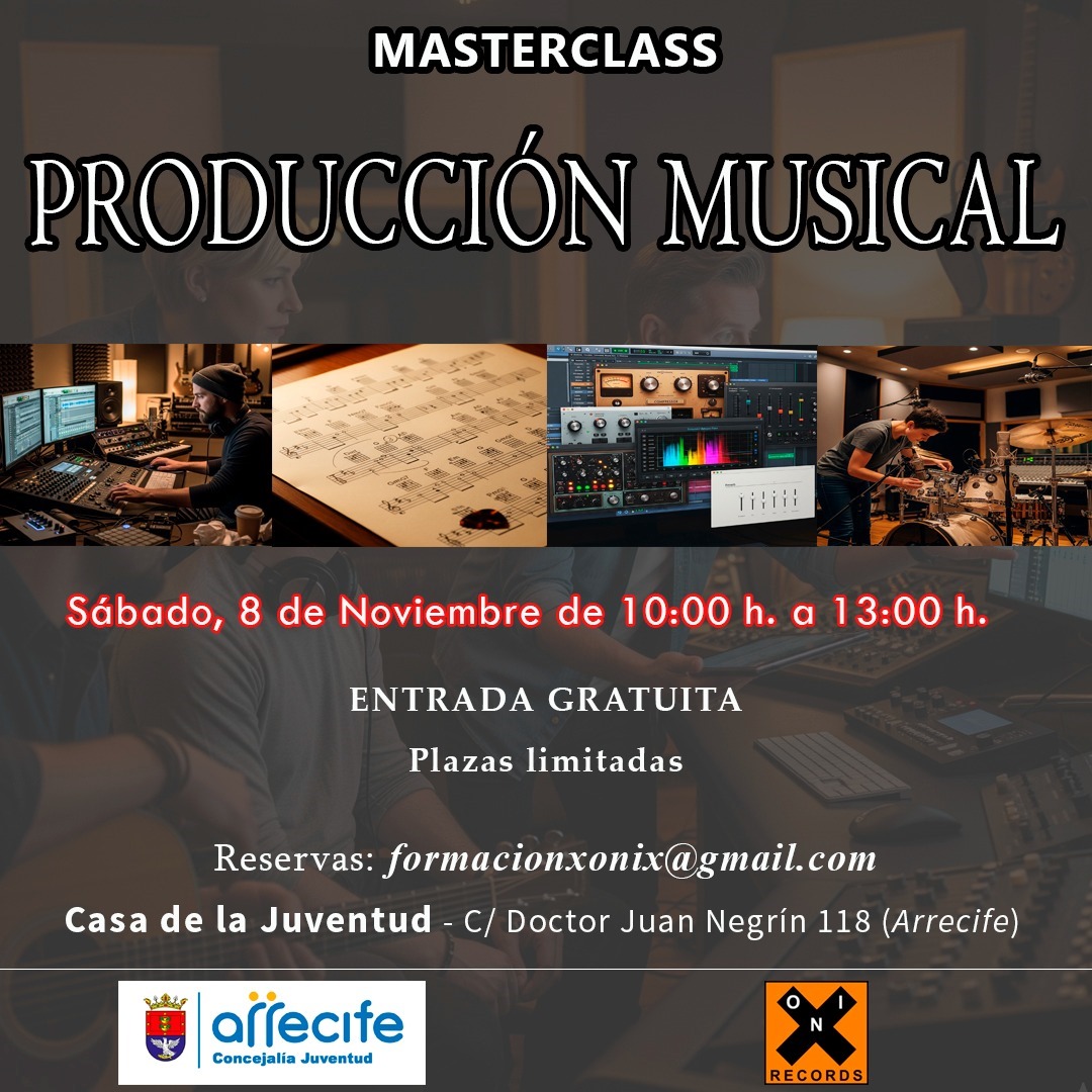 Es preciso reservar plaza a través del correo electrónico formacionxonix@gmail.com Es preciso reservar plaza a través del correo electrónico formacionxonix@gmail.com