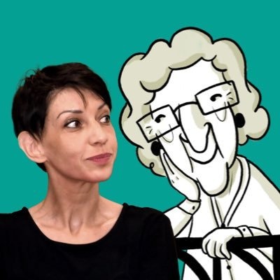    La historietista Elisabeth Justicia asegura que su protagonista es una mujer mayor que habla un poco de todo y a la vez todo habla a través de ella