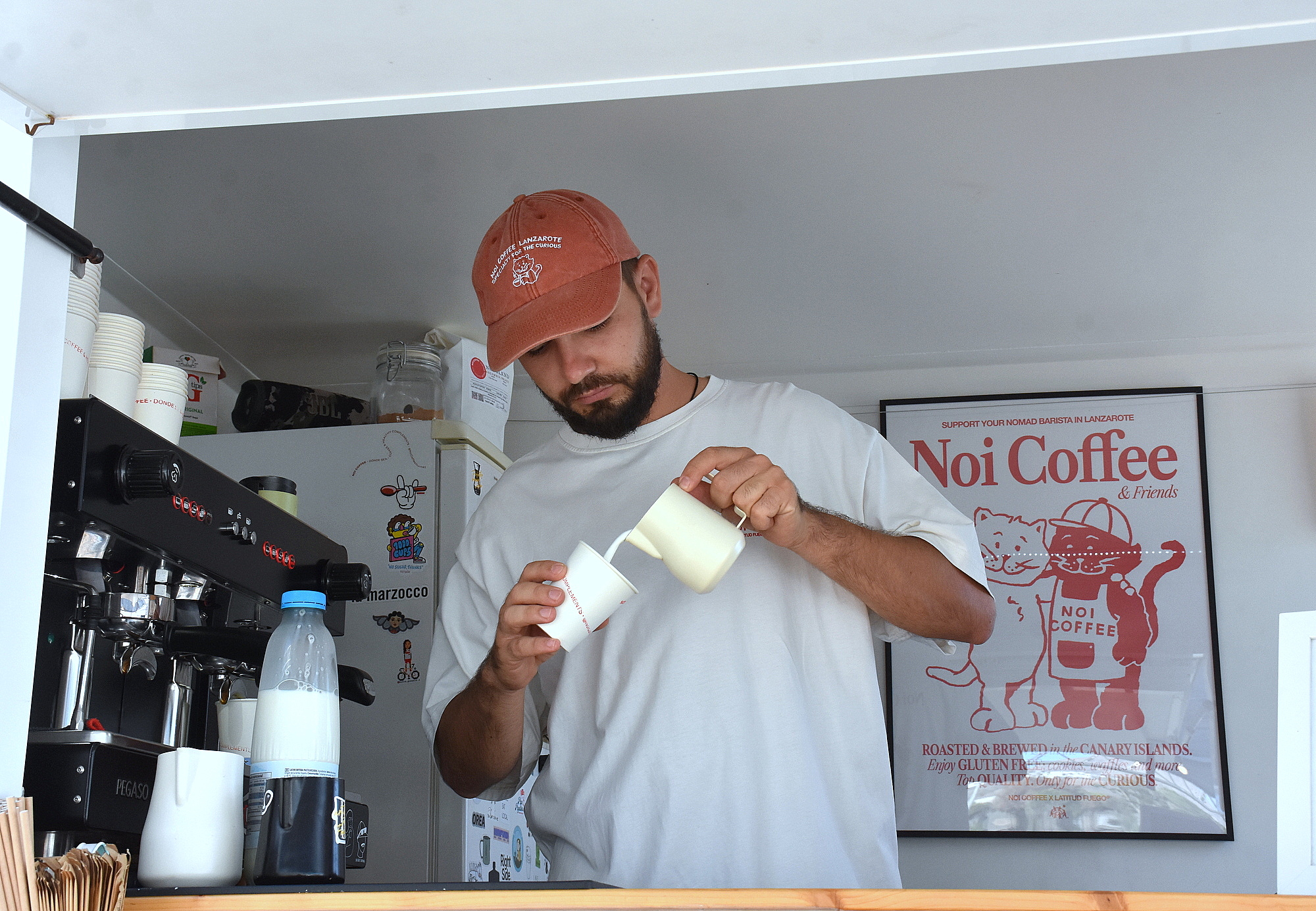 El copropietario de Noi Coffee demuestra que una buena idea se puede convertir en un gran negocio El copropietario de Noi Coffee demuestra que una buena idea se puede convertir en un gran negocio